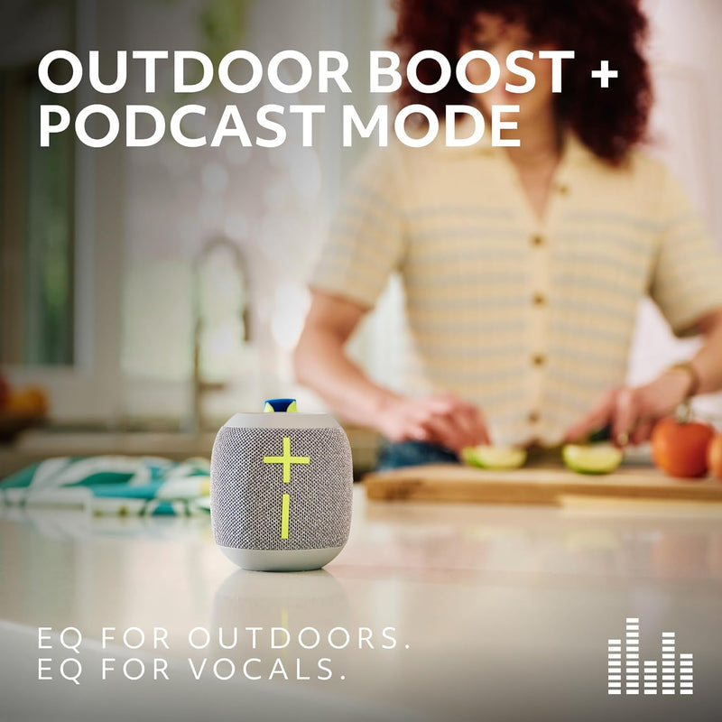 Ultimate Ears WONDERBOOM 4 – Portable Waterproof Bluetooth Speaker with 360° Sound & 14-Hour Battery