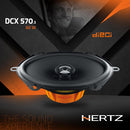 Hertz DCX 570.3 Dieci Series 5"x7" 2-way car speakers