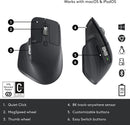 Souris sans fil Logitech MX Master 3S Darkfield - Noir 