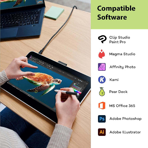 Wacom DTC121W0A One Pen Display 12" Graphic Tablet