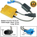 55W Heavy Duty CANBUS AC Digital Slim HID Xenon Replacement Ballast for 12V Aftermarket HID Kit NO OBC Error