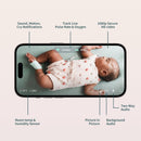 Babyphone portable Owlet Dream Duo (PS03NMMCJ) - Vert menthe 