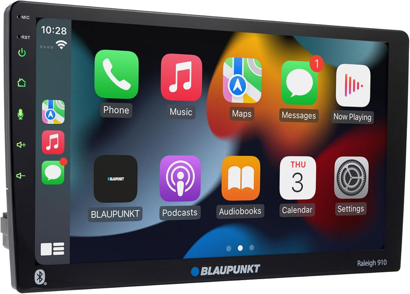 Blaupunkt RALEIGH910 Floating Mount Receiver (10.1" - BT / Wireless CarPlay & Android Auto)