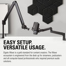 Elgato Wave:3 - Premium Studio Quality USB Condenser Microphone (10MAB9901)