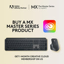 Combo Bluetooth MX Keys S - Clavier MX Keys S, souris MX Master 3S, repose-poignet MX - Noir 