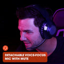 JBL Quantum 350 Wireless Gaming Headset – 2.4GHz Lag-Free Audio, Detachable Mic, 22-Hour Battery, PC/PS4/PS5 Compatible