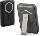 URBAN ARMOR GEAR UAG 10000mAh Power Bank SRGE 20W 2-Port USB-C USB Magnetic Wireless Portable Charger Fast Charging Battery Pack w/Kickstand Compatible with iPhone 16, Galaxy S25, Black/Titanium