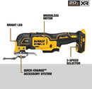 DEWALT 20V MAX* Brushless Cordless 3-Tool Combo Kit (DCK379D2)