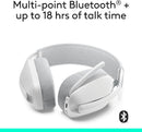 Logitech Zone Vibe 100 Wireless Over Ear Headset with Noise Canceling Microphone - White