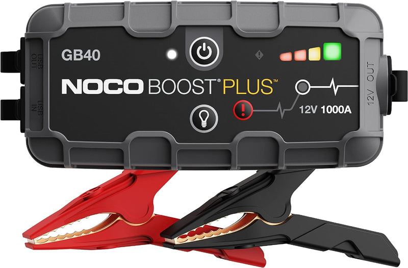 NOCO Genius Boost Plus GB40 Jump Starter & Power Pack, 1000A