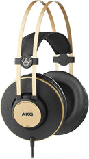 AKG K92 Over-Ear, Closed-Back, Studio Headphones - Matte Black/Gold
