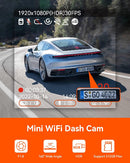 Vantrue Element 1 Lite - 1080P HDR Single Channel WiFi Mini Front Dash Camera