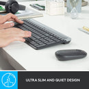Logitech MK470 Slim Wireless Keyboard and Mouse Combo – Compact, Quiet, Stylish