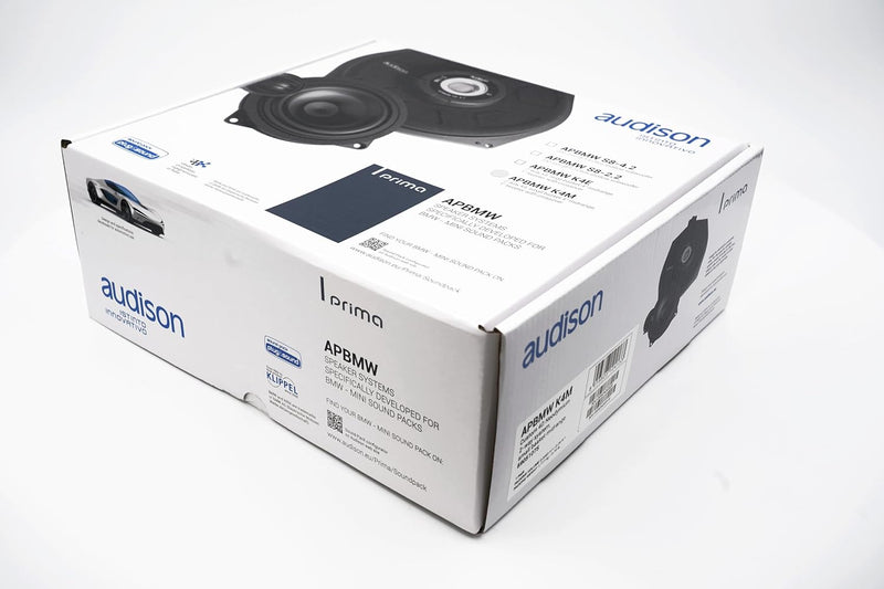 Audison APBMWK4M 4-Inch 2-Way Component System BMW Upgrade