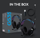 Logitech G535 LIGHTSPEED Wireless Gaming Headset - Black