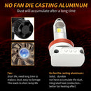 Ampoule LED H11 Ampoule LED H8 pour feux antibrouillard Jaune Bleu Blanc H16 30 W Durée de vie de 50 000 heures, Super pénétration, Plug and Play, Ampoules halogènes de remplacement DRL, Meilleurs feux antibrouillard, Lot de 2