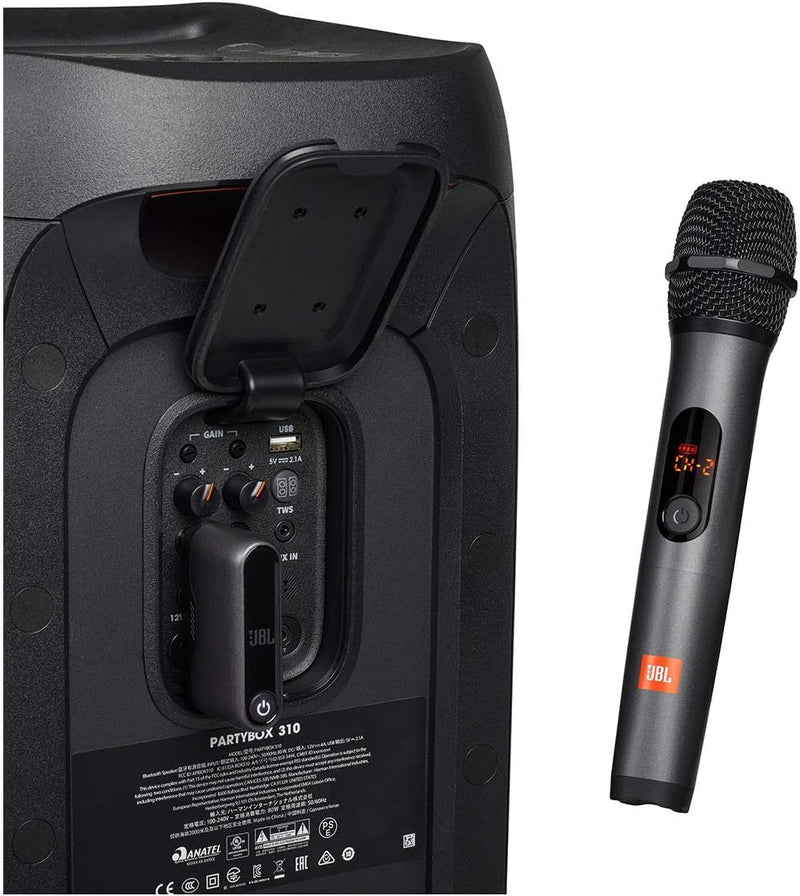 JBL Wireless Two Microphone System with Dual-Channel Receiver