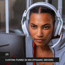 Casque de jeu filaire Astro A10 Gen 2 - Casque de jeu supra-auriculaire avec microphone rabattable pour couper le son, pilotes 32 mm, pour PlayStation 5, PlayStation 4, Nintendo Switch, PC, Mac - Blanc