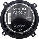 Audison APX 5 Prima Series 5.25" (130mm) 2-Way Coaxial Speakers (Pair)