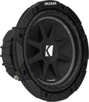 Kicker 43C84 Comp 8-inch (20cm) Subwoofer, 4-Ohm SVC, 100W