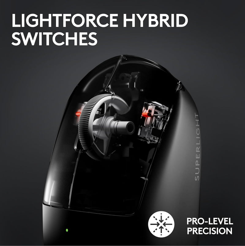 Logitech G PRO X SUPERLIGHT 2 Wireless Gaming Mouse – Ultra-Light, HERO 2 Sensor, USB-C
