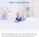 VTech Smart Wi-Fi Video Baby Monitor with 5” Display and 1080p HD Cameras, Built-in Night Light & 2 Cameras, White