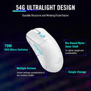 Asus P713 ROG Harpe Ace Aim Lab Edition Pro-Tested Form Factor Lightweight 36000 DPI wireless Gaming Mice - Moonlight White