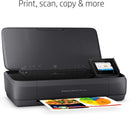 HP OfficeJet 250 All-in-One Portable Printer with Wireless & Mobile Printing, Works with Alexa (CZ992A) Black