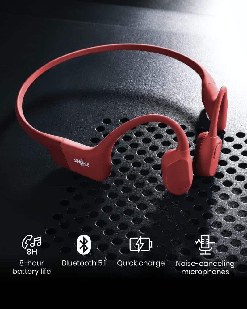 Shokz OpenRun Bone Conduction Bluetooth Headphones