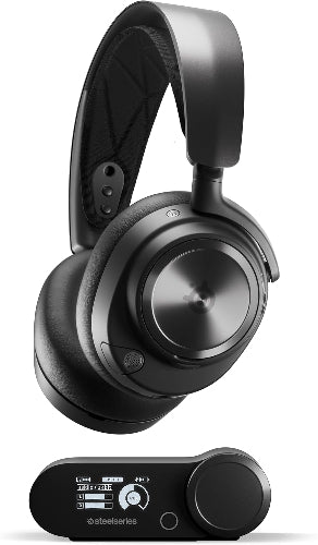 Nouveau casque de jeu multi-système sans fil SteelSeries Arctis Nova Pro pour Xbox - Pilotes Hi-Fi haut de gamme - Annulation active du bruit - Système Infinity Power - Xbox, PC, PS5/PS4, Switch, Mobile