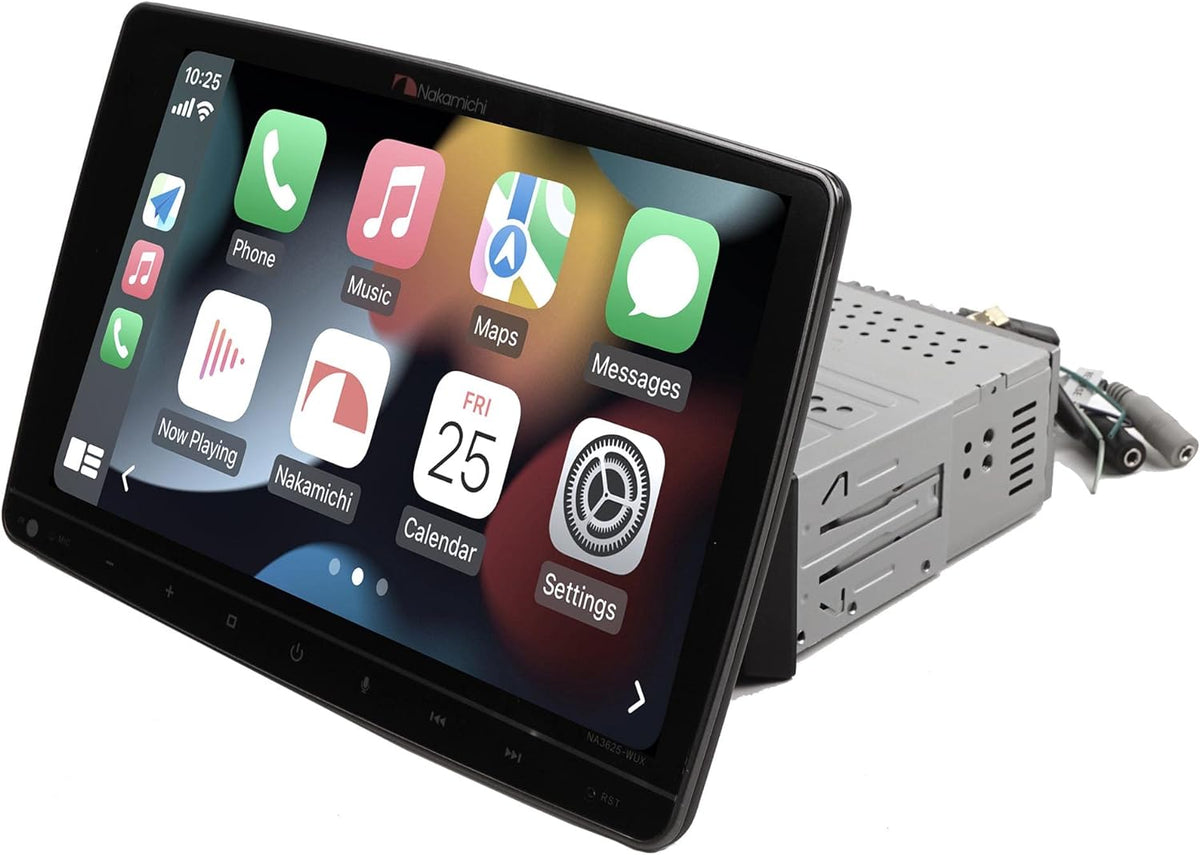 Nakamichi NA3625-WUX 1-DIN Bluetooth Receiver w/ 10.1