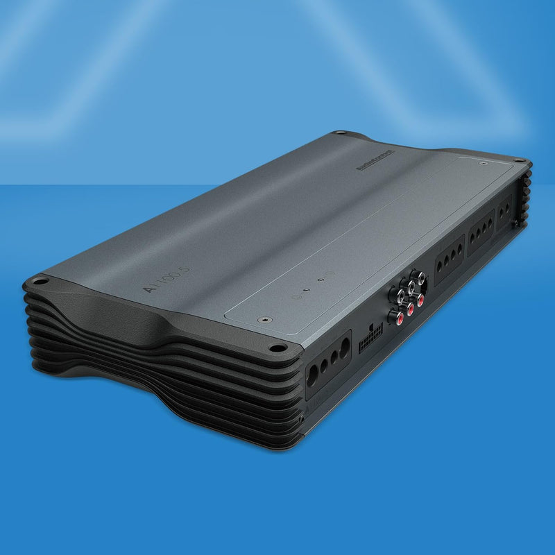 AudioControl A1100.5 Altitude Series 5-channel car amplifier — 90 watts RMS x 4 at 4 ohms + 600 watts RMS x 1 at 2 ohms