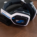 Casque de jeu sans fil ASTRO Gaming A20 Gen 2 avec microphone pour PS5 / PS4 - Blanc/Bleu 