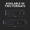 Logitech G413 SE Mechanical Gaming Keyboard – Tactile Switches, Aluminum Top Case