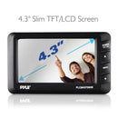 Pyle PLCM4378WIR Adjustable Rearview Backup Car Camera with 4.3 Inch Monitor
