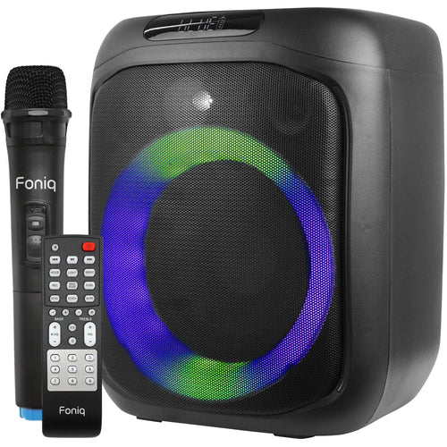 Foniq Atom Karaoke-Style Party Speaker With LED Light Show