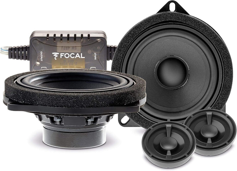 Focal Inside IS BMW 100L – 4" 2-Way Component Speaker Kit for BMW Vehicles
