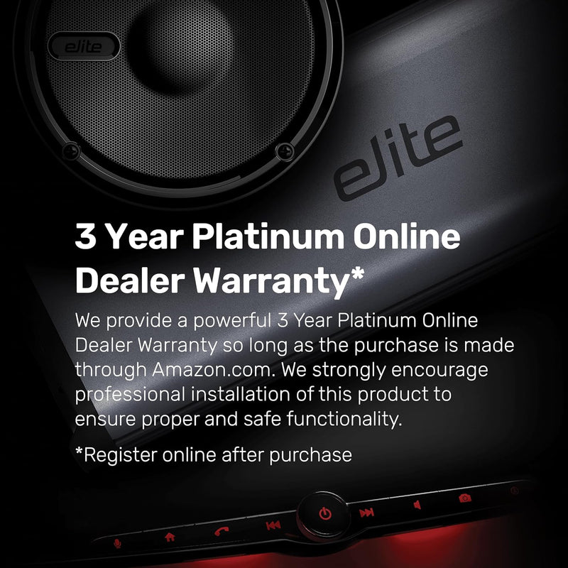 BOSS Audio Systems ELPC40B License-plate-mount backup camera with parking lines