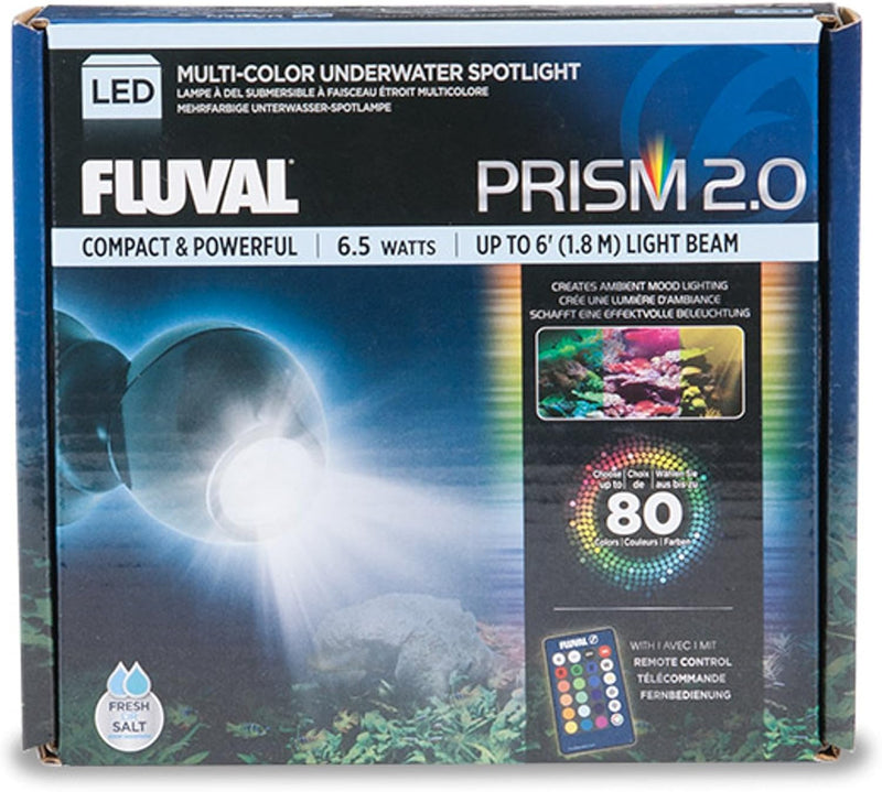 Fluval Prism 2.0 Multi-Colour Underwater Spotlight LED, 6.5W,   OPEN BOX