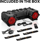 BOSS Audio ATV30BRGB Bluetooth® amplified sound system with 6-1/2" speakers and RGB lighting