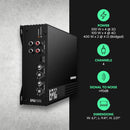 AudioControl EPICFOUR EPIC Series 4-channel car amplifier — 100 watts RMS x 4