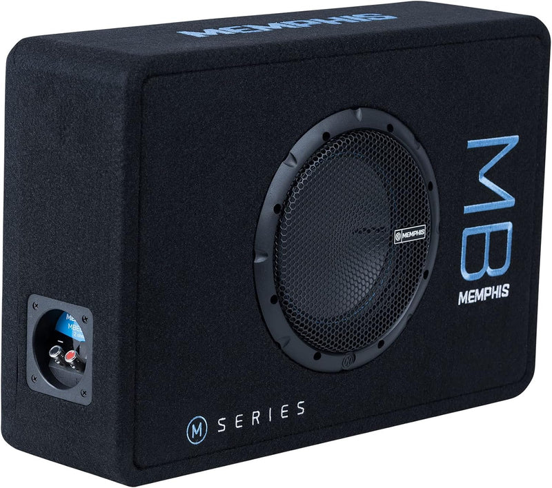 Memphis MBE8S2 8" 350w RMS Loaded Car Subwoofer in Ported Sub Enclosure Box