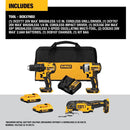 DEWALT 20V MAX* Brushless Cordless 3-Tool Combo Kit (DCK379D2)