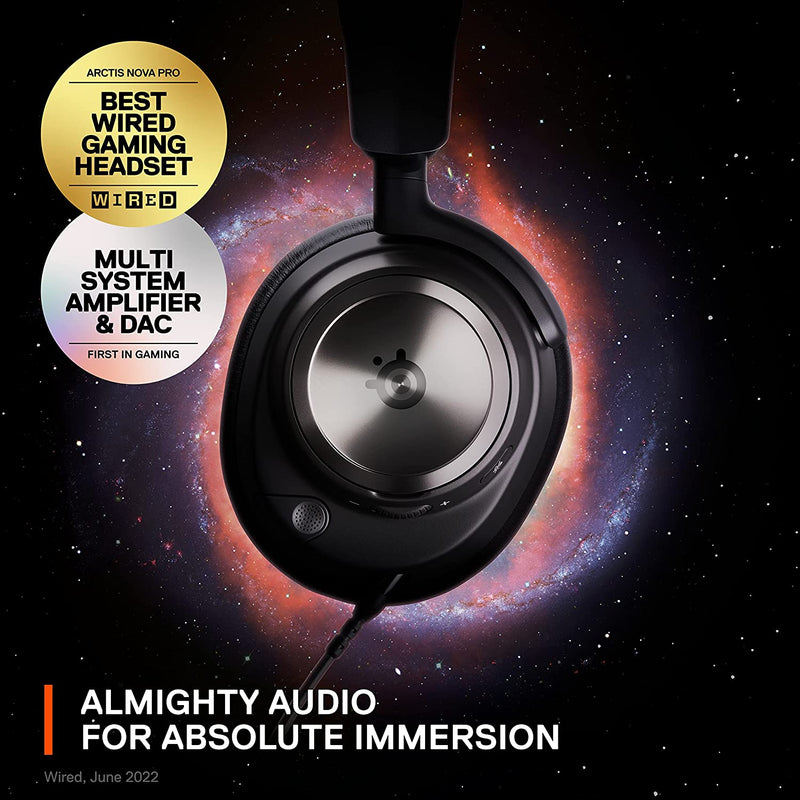 SteelSeries Arctis Nova Pro Gaming Headset - Black (OPEN BOX)
