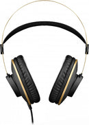 AKG K92 Over-Ear, Closed-Back, Studio Headphones - Matte Black/Gold