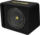 Caisson de basses Kicker 50VCWC122 CompC 12 pouces (30 cm) dans un boîtier ventilé, 2 ohms, 600 W 