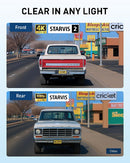 BlackVue DR970X-2CH LTE Plus II Dash Cam – 4K UHD Front (STARVIS 2, HDR) + Full HD Rear, Built-in LTE, Fast Boot, USB-C Install, Cloud Remote Access, Smart Parking Mode, GPS, G-Sensor