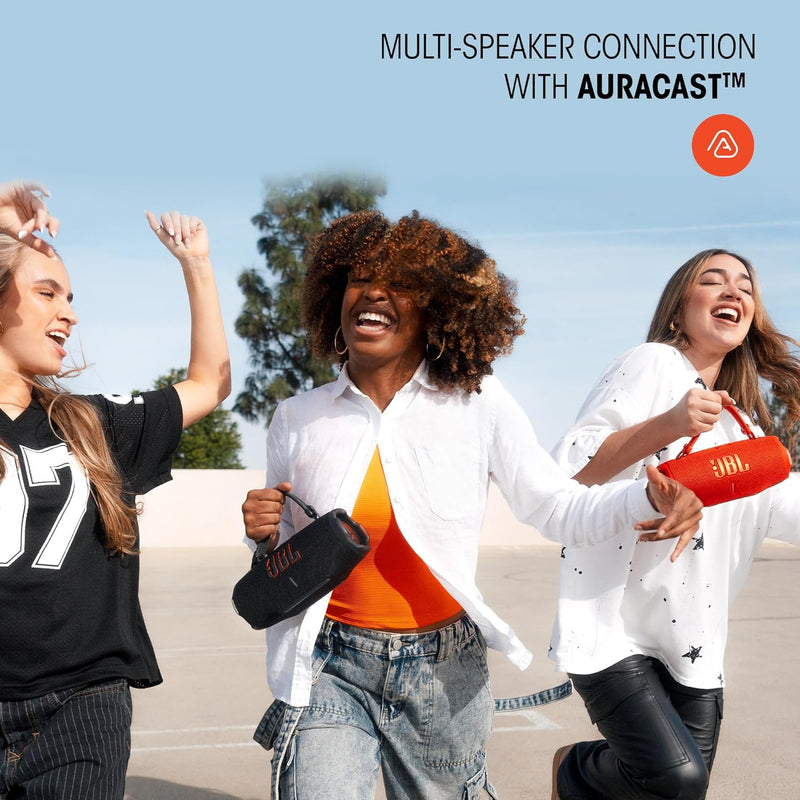 JBL Charge 6 Portable Waterproof & Drop‑Proof Bluetooth Speaker – Blue, 45 W RMS, IP68, Powerbank, 28‑Hour Battery