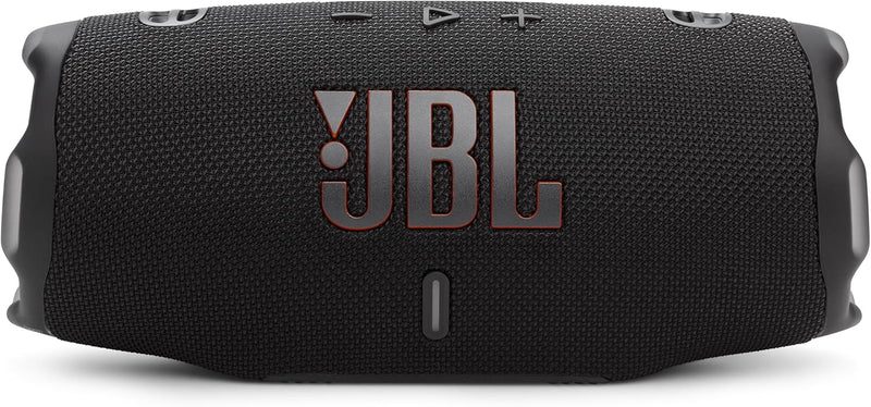 JBL Charge 6 Portable Waterproof & Drop‑Proof Bluetooth Speaker – Black, 45 W RMS, IP68, Powerbank, 28‑Hour Battery