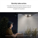 Google Nest Cam Wired Outdoor Security Camera with Floodlight
